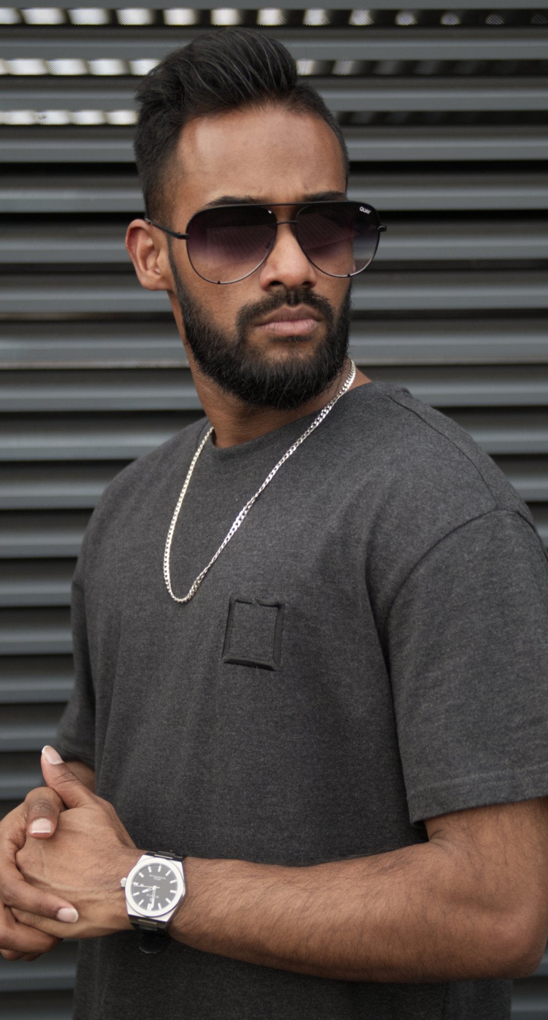 Heavy Oversized Men’s Tee Square Form - Smoke'm