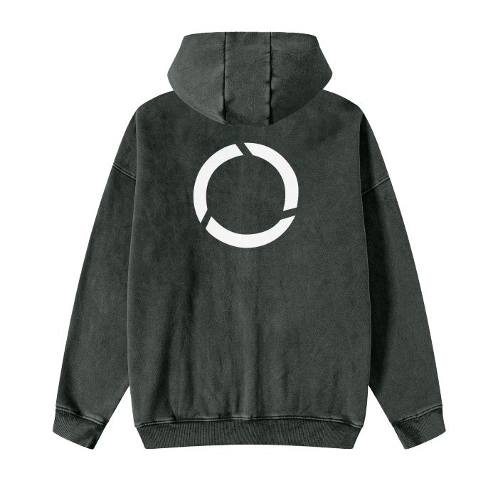 Smoked Double Zip Fleece Hoodie - Smoke'm