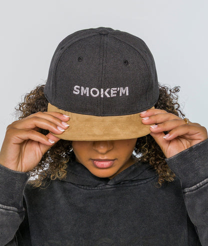 Smoke’m Suade Cap