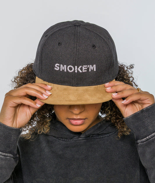 Smoke’m Suade Cap