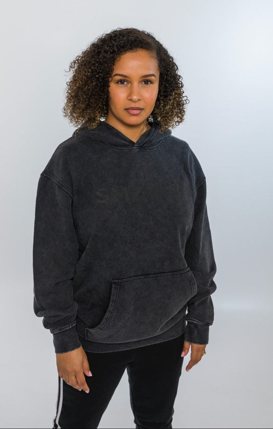 Smoked Oversize Hoodie - Circle Form