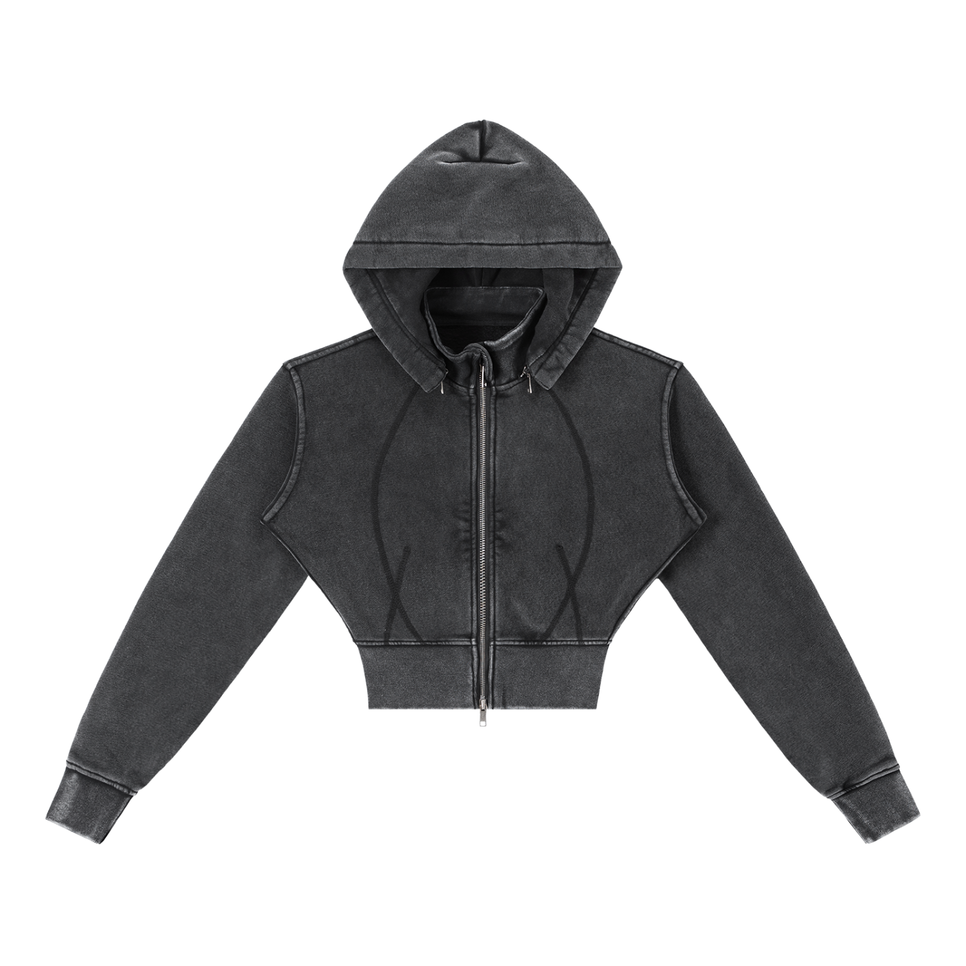 Hoodie,Smoked,Top