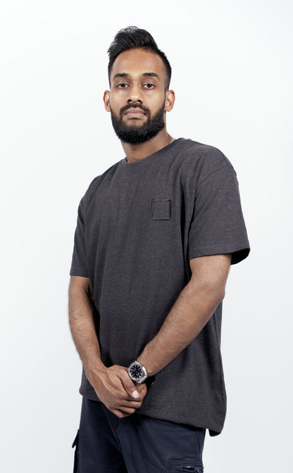 Heavy Oversized Men’s Tee Square Form - Smoke'm
