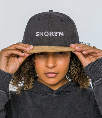 Smoke’m Suade Cap - Smoke'm