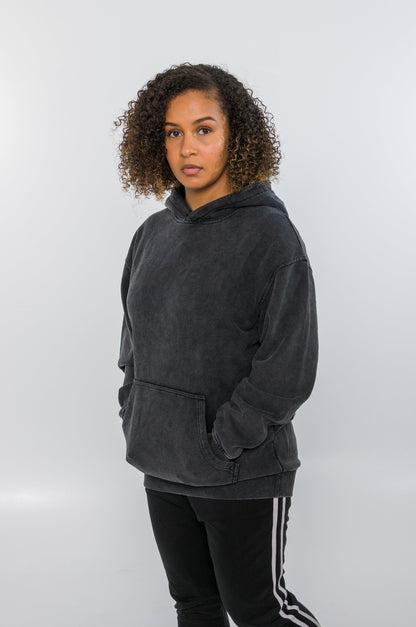 Smoked Oversize Hoodie - Circle Form